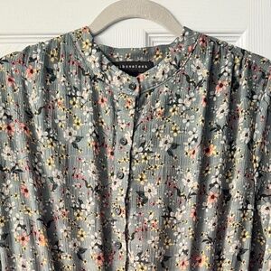 Gibson Look Sage Green Floral Mini